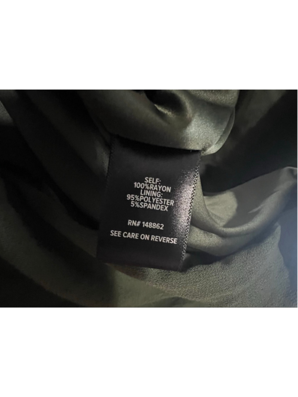 Torrid Olive Green Open Front Ruffle Hem Jacket With Drawstring Waist - Picture 5 of 5